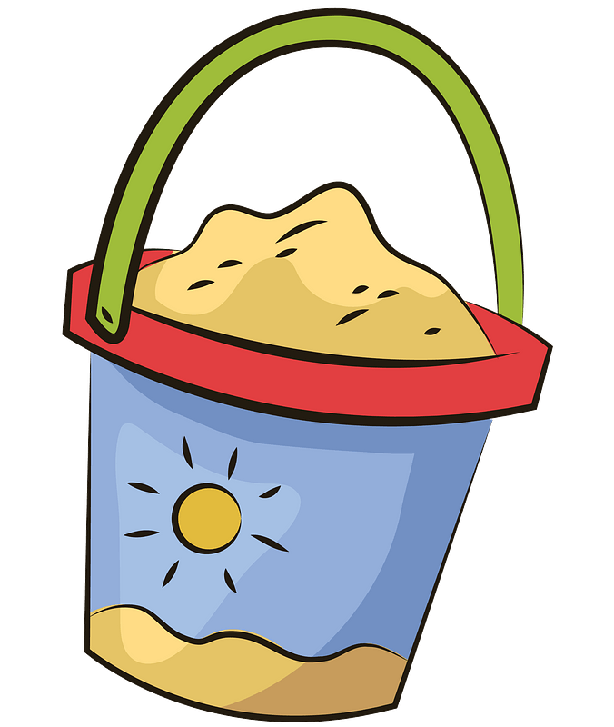 Full Bucket Transparent PNG Image