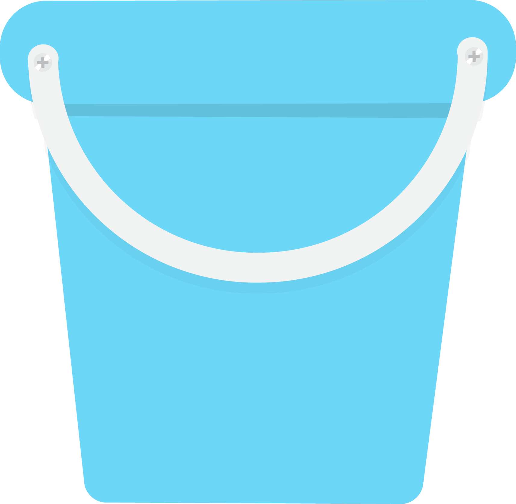 Vector Bucket Transparent PNG Image