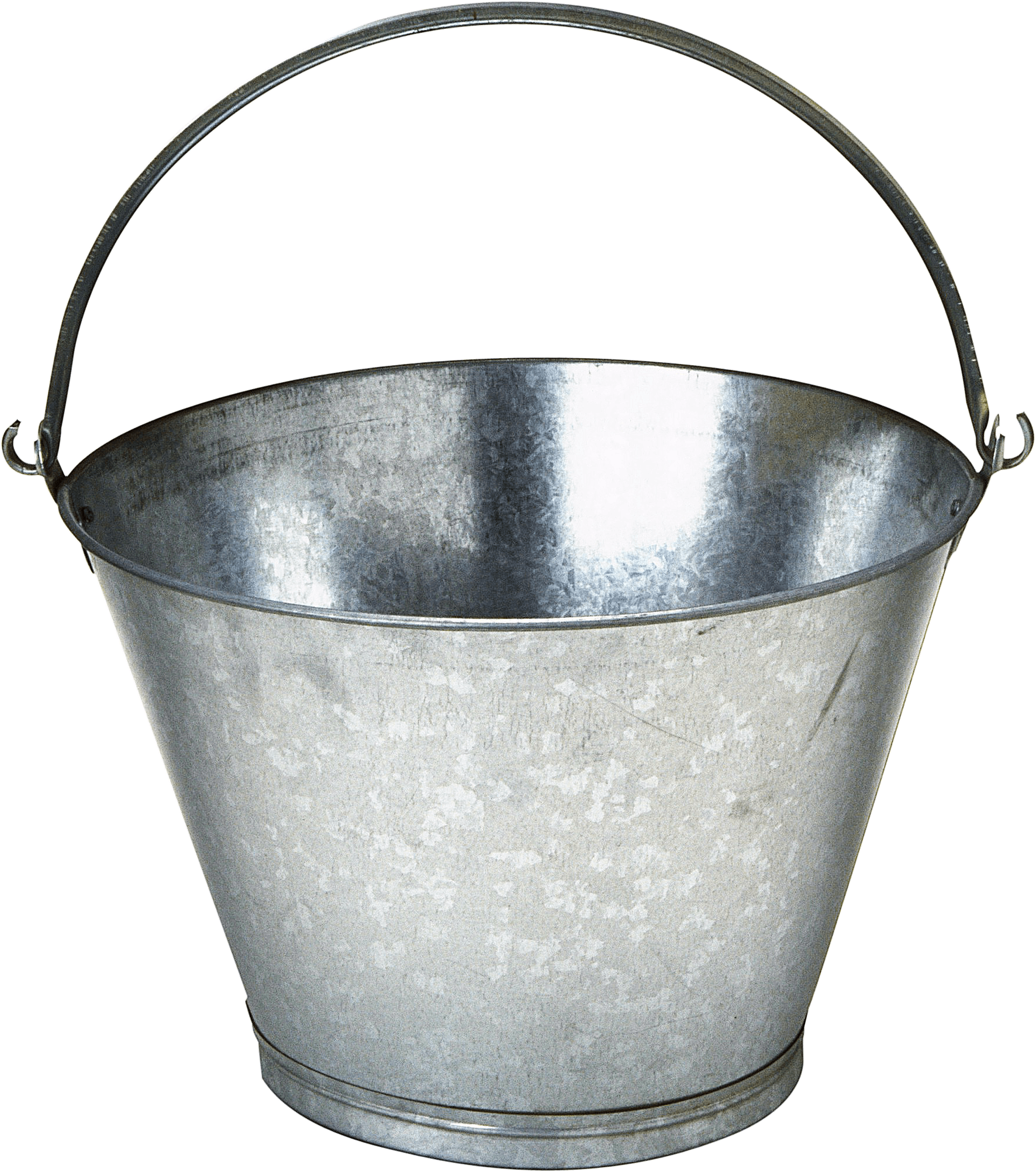 Iron Bucket Transparent PNG Image