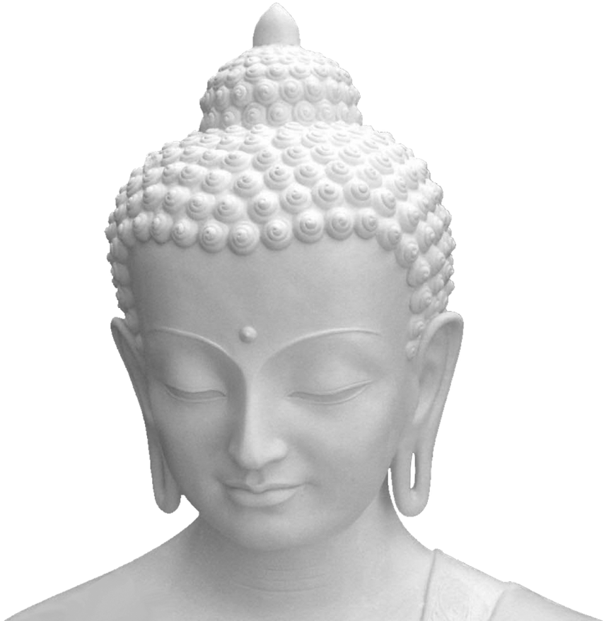 Buddha Statue Face Transparent PNG Image
