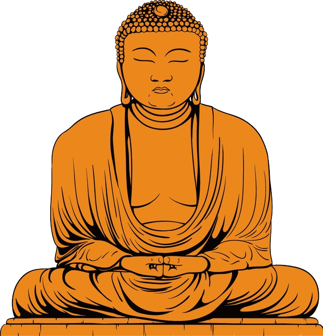 Vector Buddha Statue Transparent PNG Image
