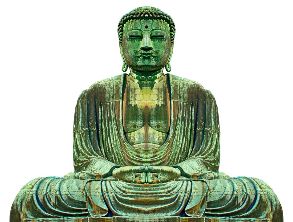Vintage Buddha Statue Transparent PNG Image