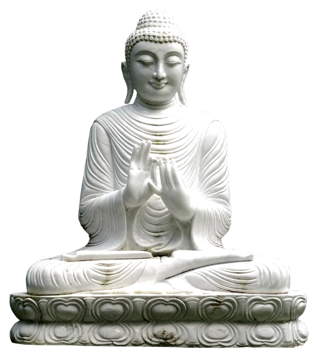 Vintage Buddha Statue Transparent PNG Image
