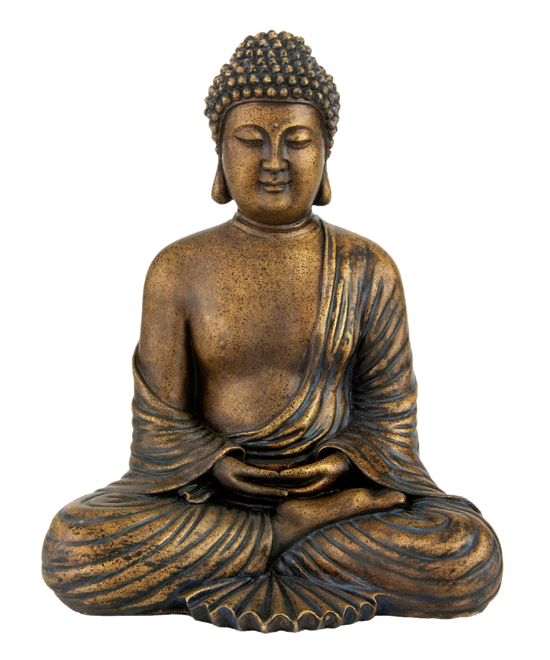 Vintage Buddha Statue Transparent PNG Image