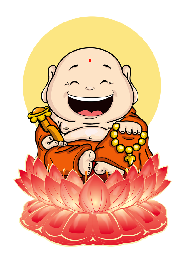 Buddha Laughing Transparent PNG Image