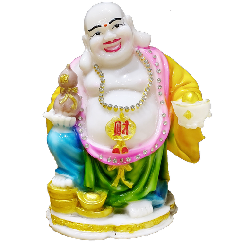 Buddha Laughing Statue Transparent PNG Image