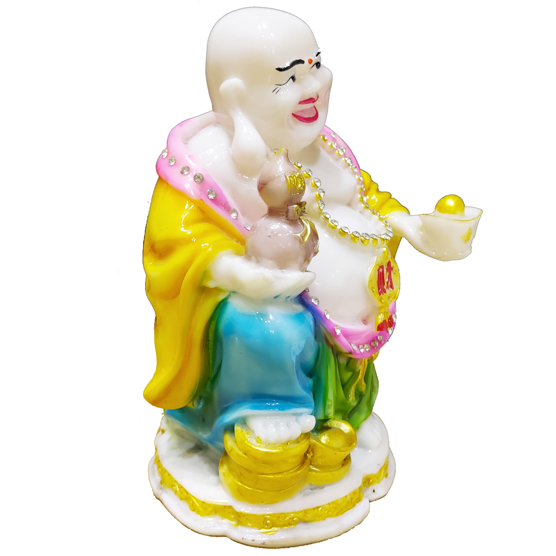 Buddha Laughing Statue Transparent PNG Image