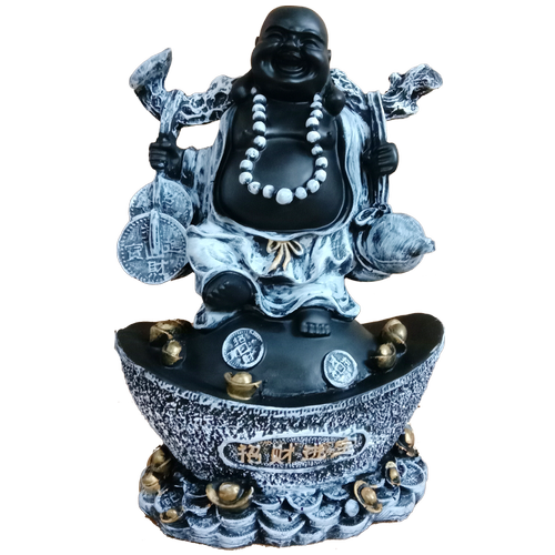 Buddha Laughing Statue Transparent PNG Image