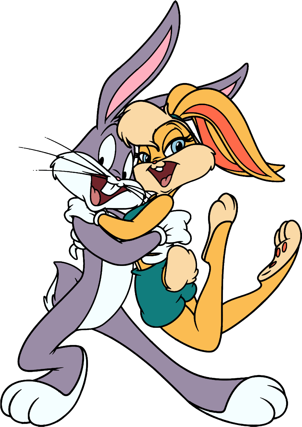 Cartoon Bugs Bunny Transparent PNG Image