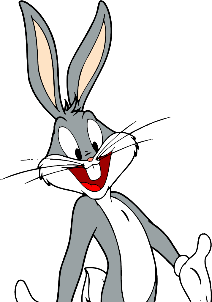 Cartoon Bugs Bunny Transparent PNG Image