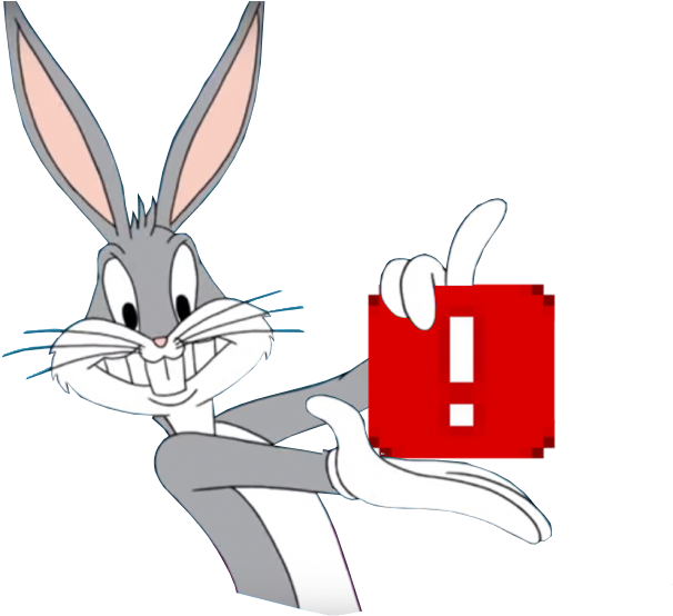 Cartoon Bugs Bunny Transparent PNG Image