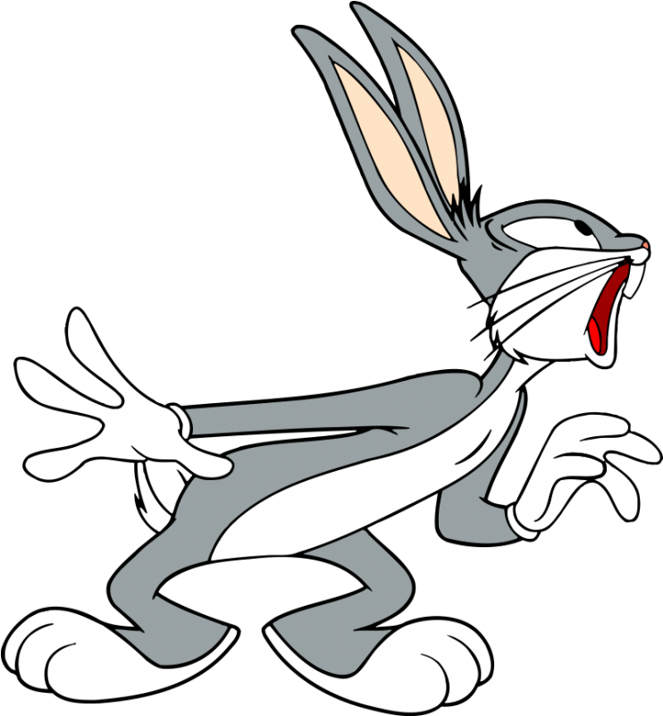 Cartoon Bugs Bunny Transparent PNG Image