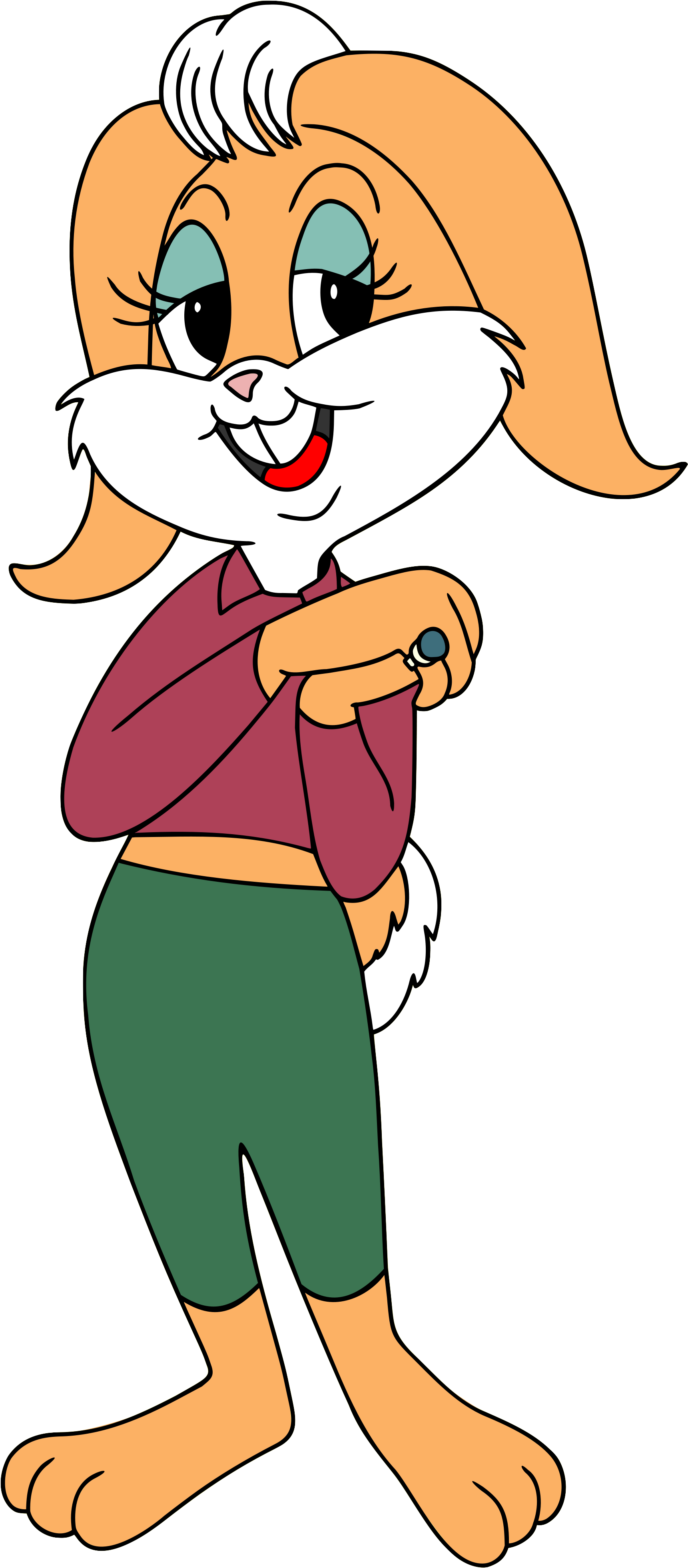 Cartoon Bugs Bunny Transparent PNG Image