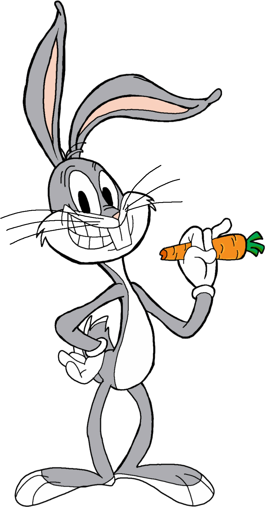 Cartoon Bugs Bunny Transparent PNG Image