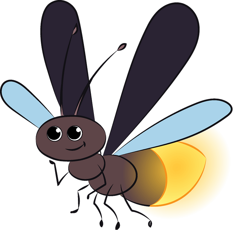 Flying Bug Lightning Transparent PNG Image