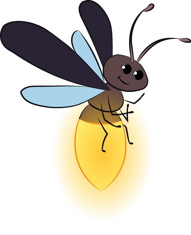 Flying Bug Lightning Transparent PNG Image
