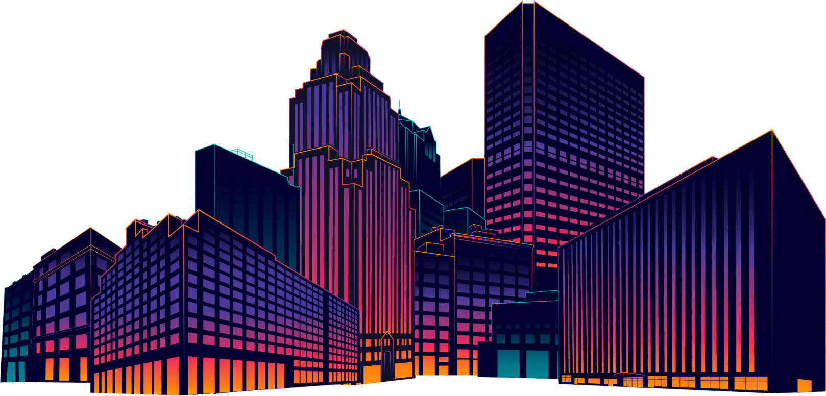 Building Vector Transparent PNG Image