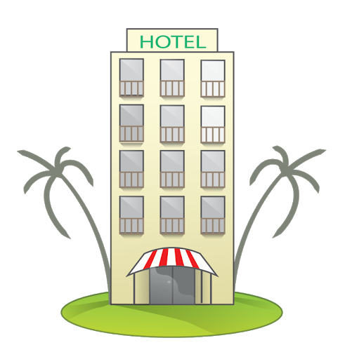 Building Hotel Transparent PNG Image