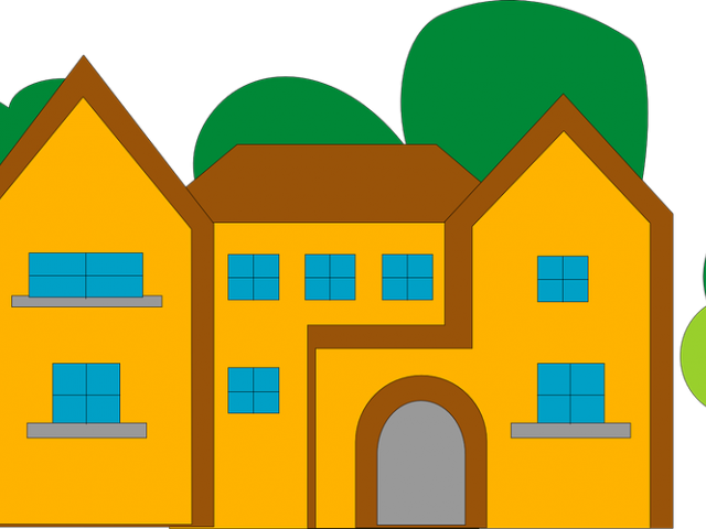 Building Hotel Vector Transparent PNG Image