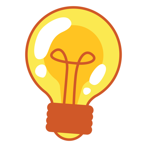 Bulb Yellow Transparent PNG Image