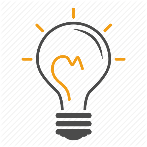 Idea Bulb Transparent PNG Image