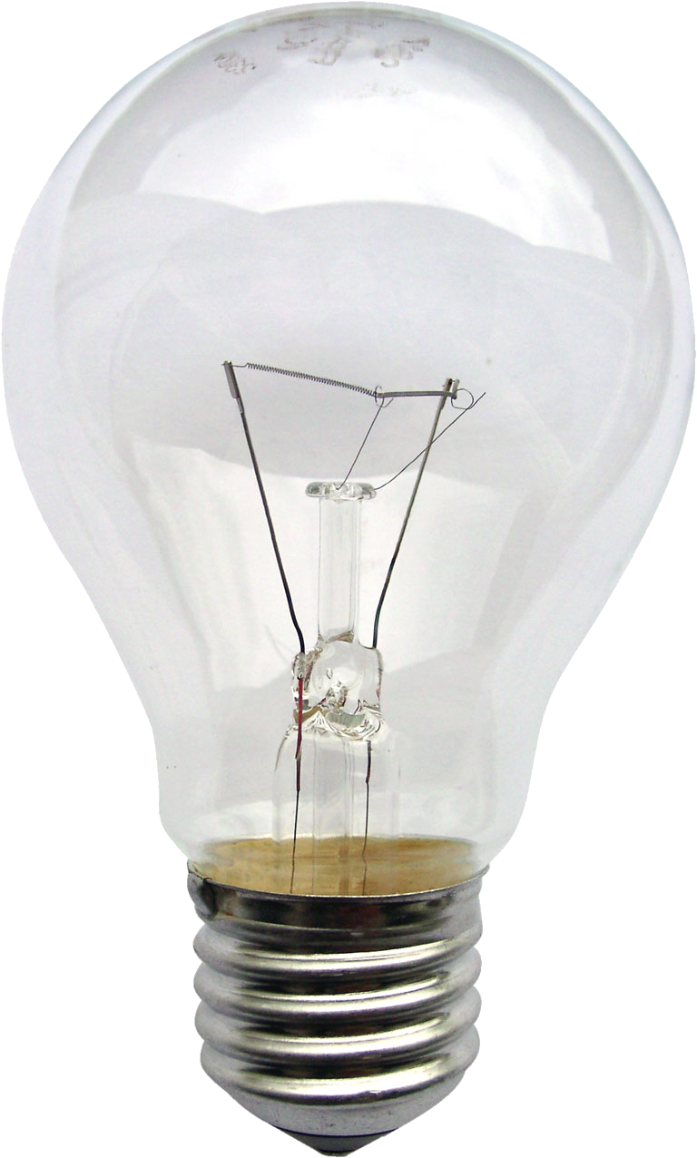 3D Bulb Transparent PNG Image