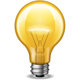 Yellow Light Bulb Transparent PNG Image
