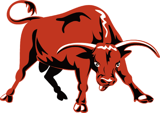 Angry Vector Bull Transparent PNG Image