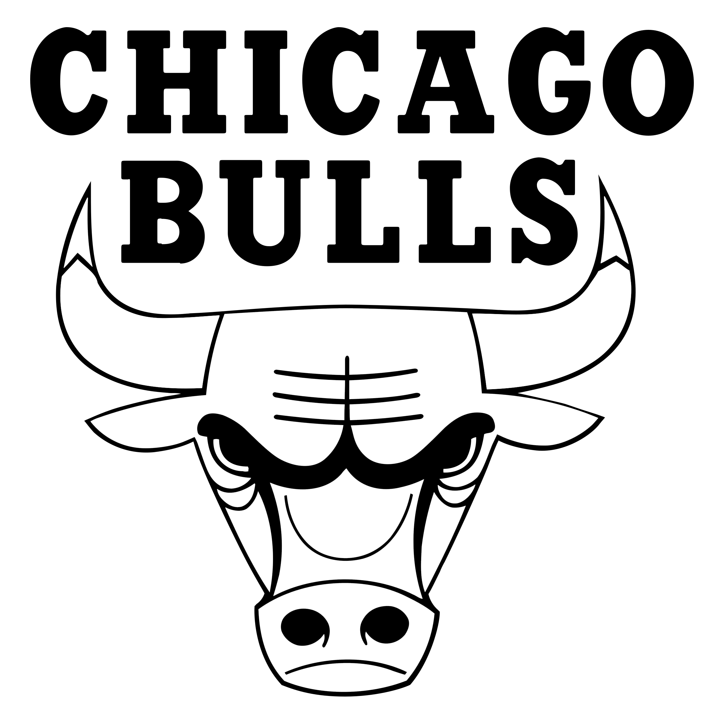 Logo Vector Bull Transparent PNG Image