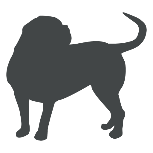 Standing Bulldog File Transparent PNG Image