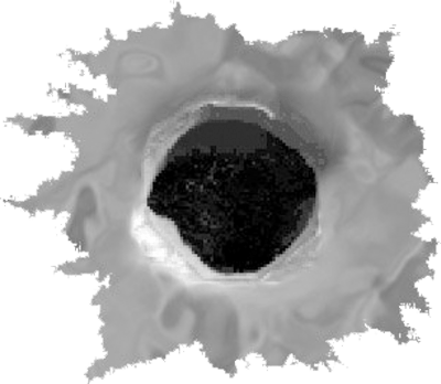 Bullet Shot Hole Transparent PNG Image