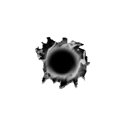 Bullet Shot Hole Transparent PNG Image