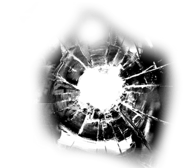 Bullet Shot Hole Transparent PNG Image