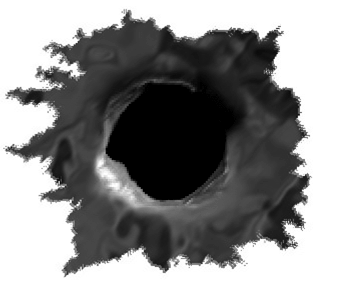 Bullet Shot Hole Transparent PNG Image
