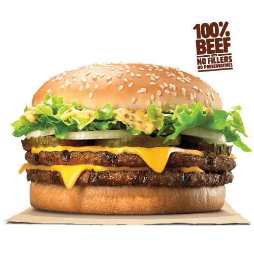 King Big Burger Transparent PNG Image