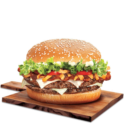 King Cheese Burger Transparent PNG Image