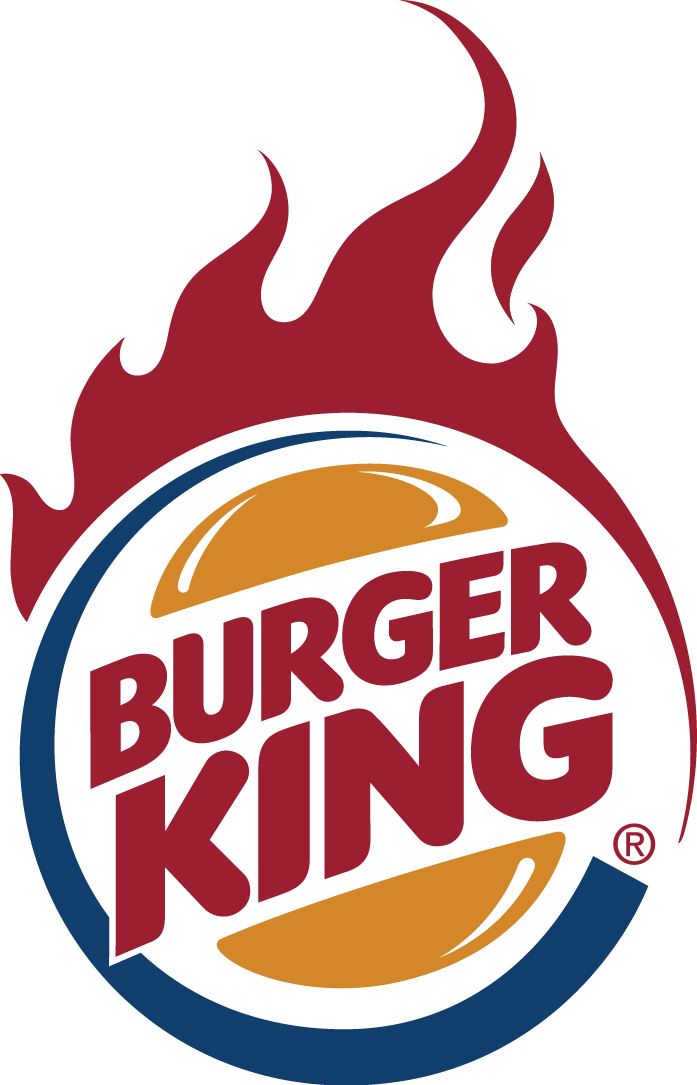 King Logo Burger Transparent PNG Image