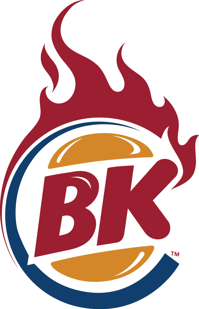 King Logo Burger Transparent PNG Image