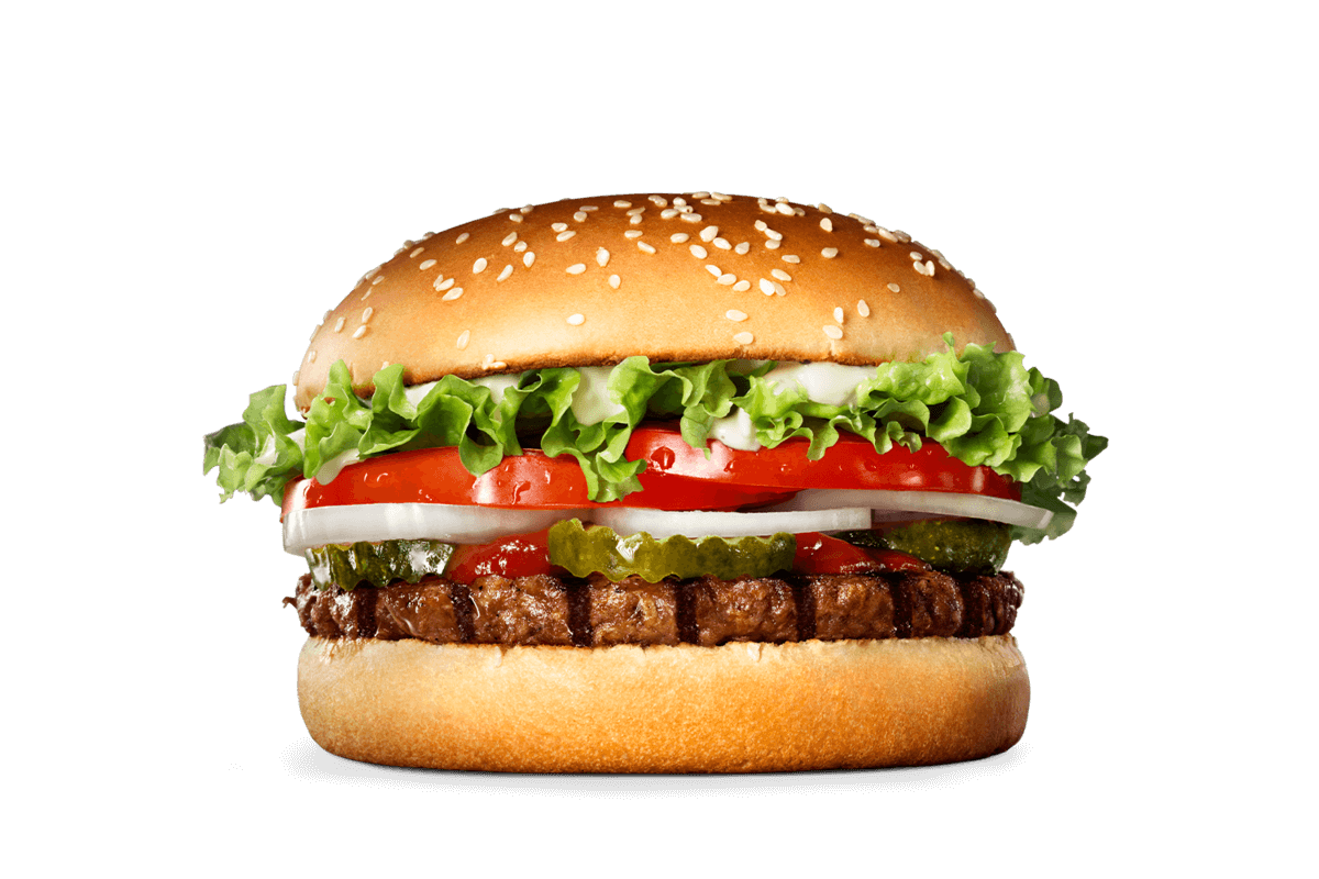 Burger Non-Veg King Transparent PNG Image
