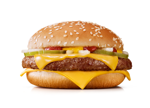 Cheese Bacon Burger Transparent PNG Image
