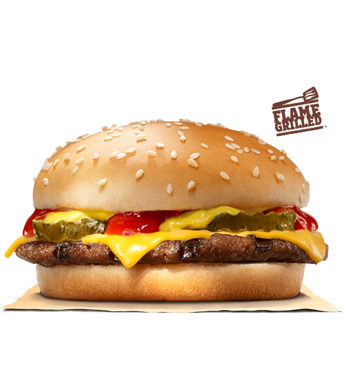 Cheese Burger Transparent PNG Image