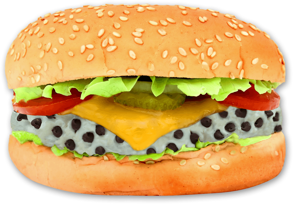 Hamburger Burger Mac Burger Transparent PNG Image