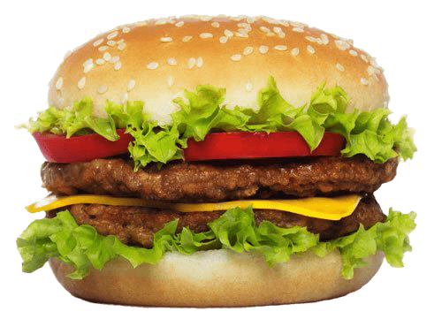 Hamburger Burger Transparent PNG Image