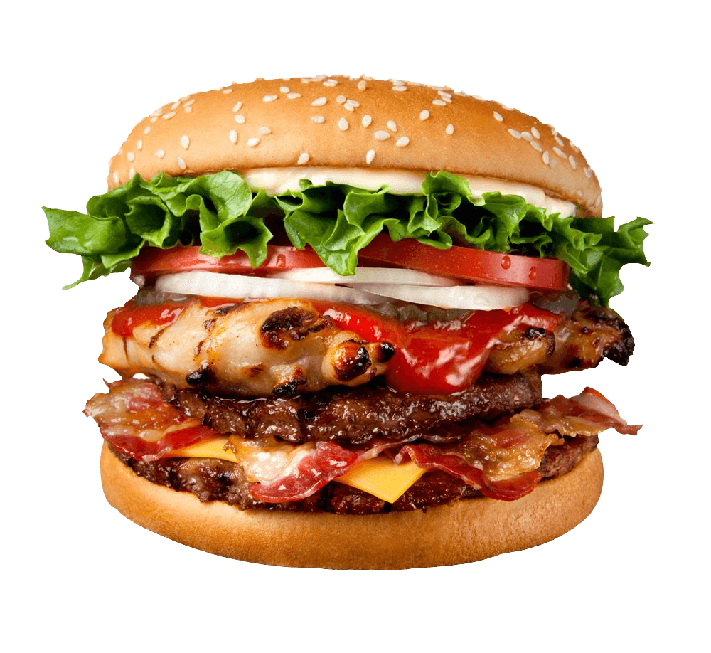 Hamburger Burger Transparent PNG Image