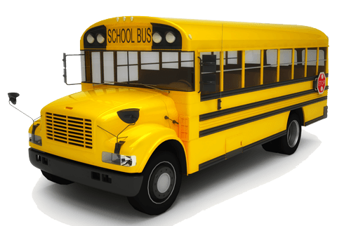 School Bus Transparent PNG Image