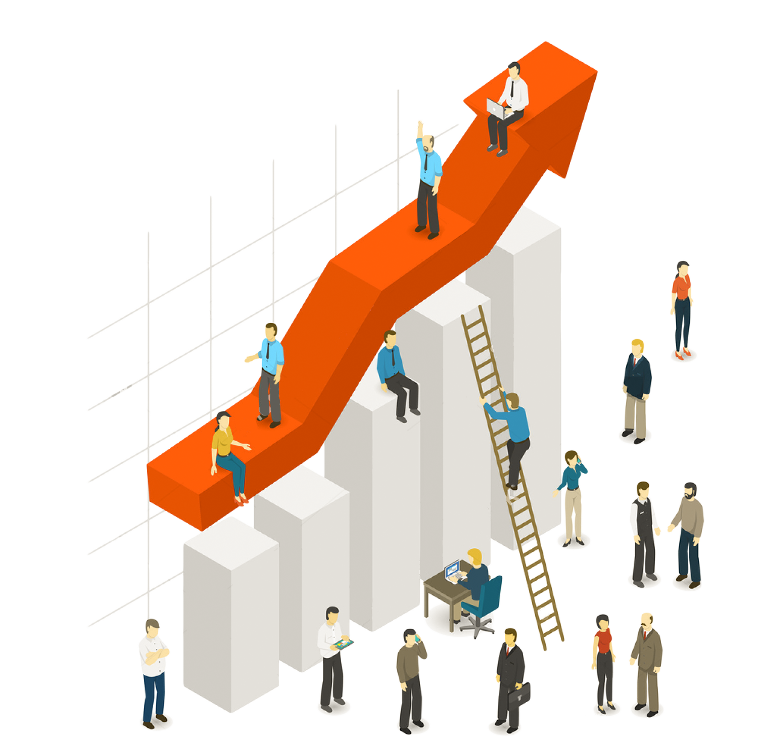 Diagram Management Businessperson Angle Transparent PNG Image