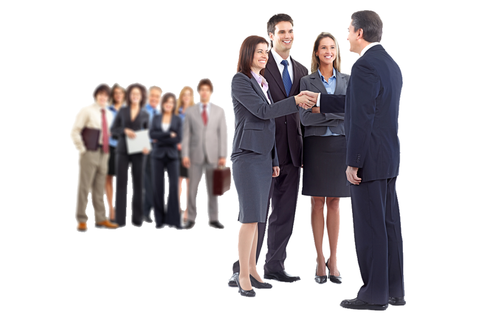 Business People Background Transparent PNG Image