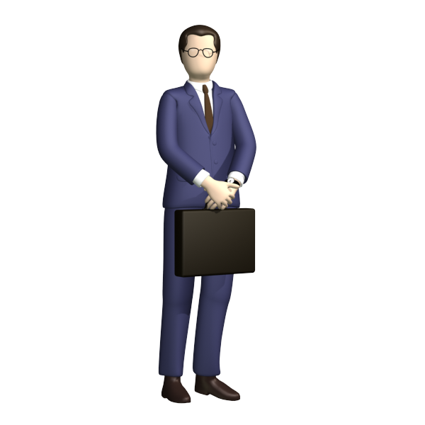 Businessman Animated Transparent PNG Image