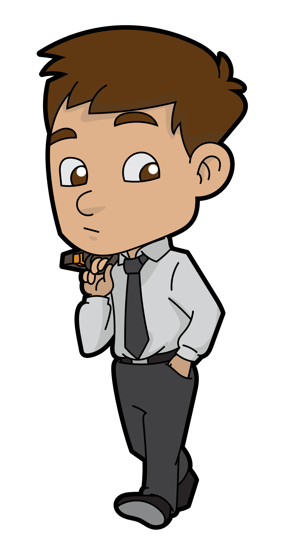 Businessman Animated Transparent PNG Image