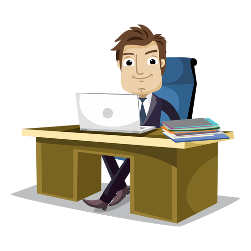 Businessman Animated Transparent PNG Image